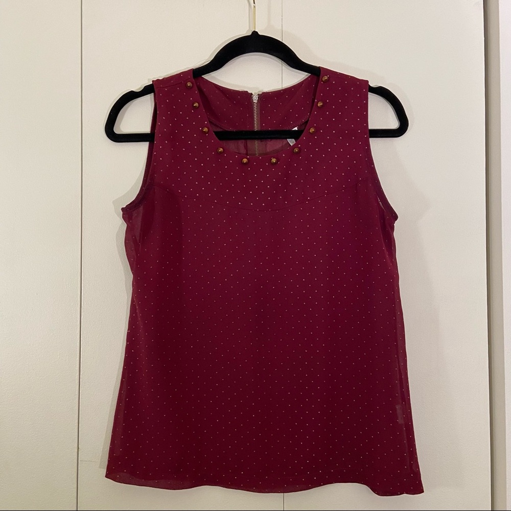 ✨5 FOR 35$✨  Burgundy tank